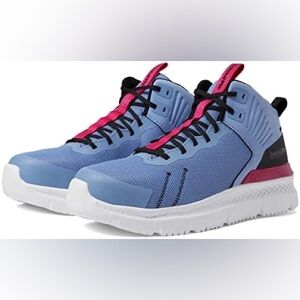 Timberland PRO Women's, Setra Mid‎ Comp Toe Work Boot, Periwinkle/Pink, 8M